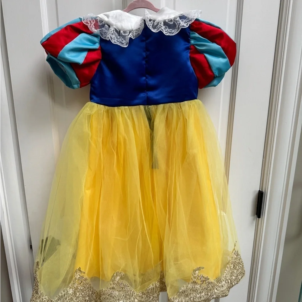 NWOT CUSTOM MADE Toddler Girls Size 6 Kids Snow White Inspired Princess Costume
